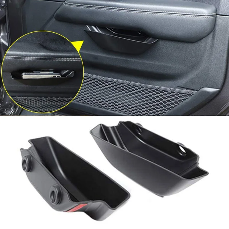 

for Jeep Wrangler JL JT Gladiator 2018-2020 Storage Organizer Trays Car Door Grab Handle Box Interior Phone Keys Goods Holder