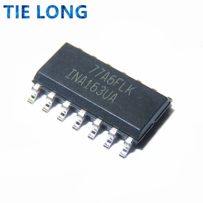 5Pcs/Lot New Original INA163 INA163UA INA163U SOP14 instrumentation amplifier In Stock