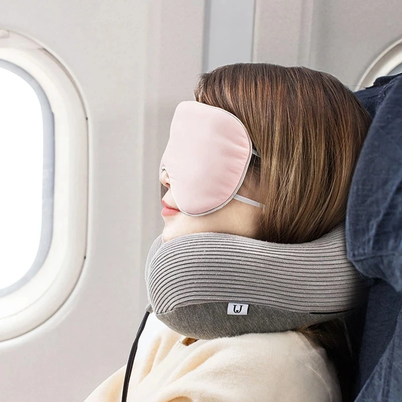 Xiaomi Mijia Eye Mask Shading Sleep บรรเทาความเมื่อยล้าตา Double-Sided Breathable Ice Silk Eye Patch แบบพกพา Unisex