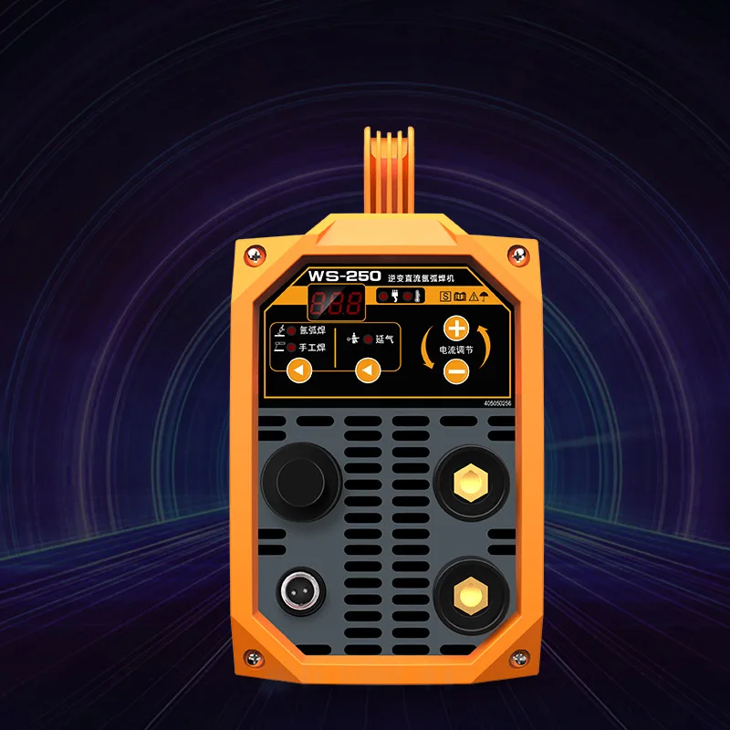 Soldador Tig MMA de 220V, máquina de soldadura con Control de argón, acero inoxidable, hierro, tecnología IGBT