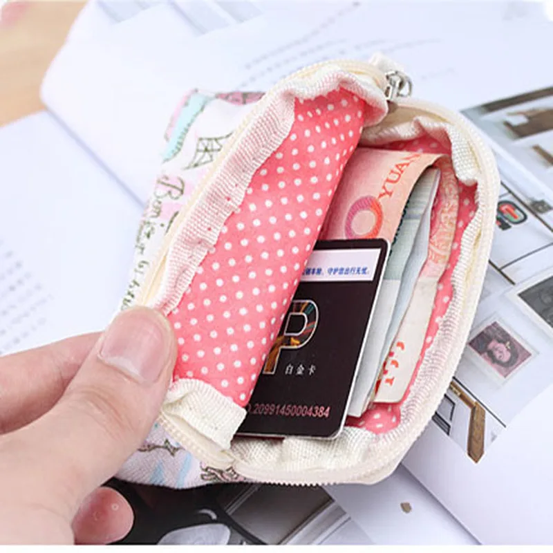 Women Cute Coin Purse Sanitary Pad Bag Tampon Case Lipstick Keys Card Holder Zipper Bag Pouch Napkin Organizer Girls Storage Bag