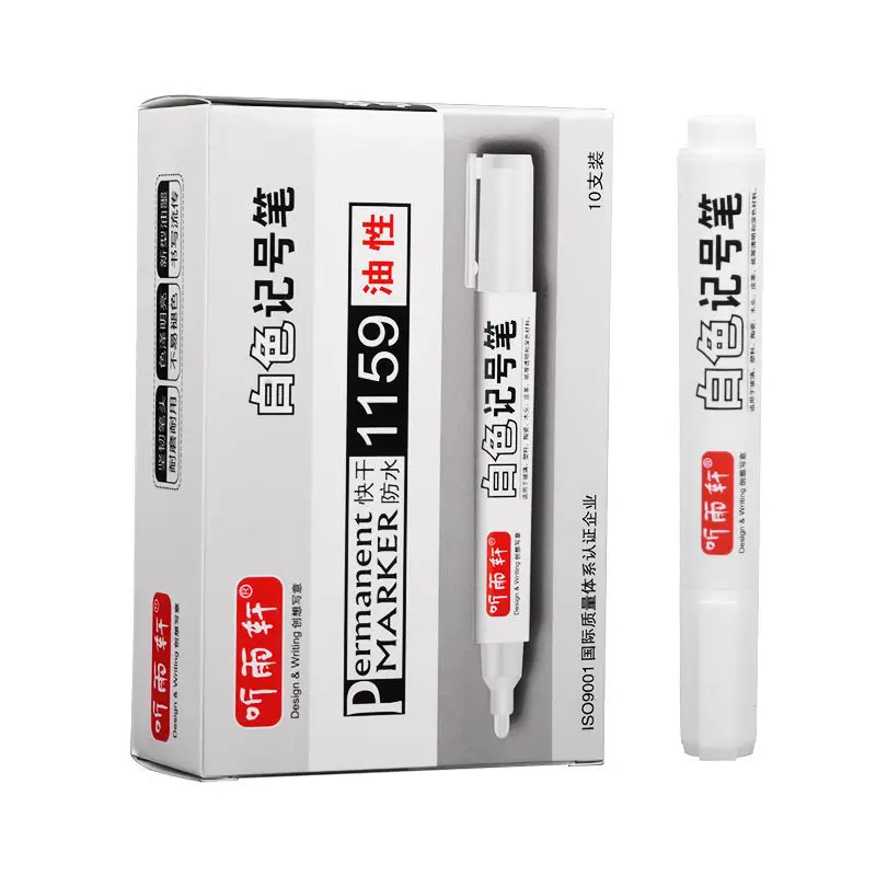 5/3/1PC Oily Waterproof White Marker Pen Graffiti Pens Permanent Gel Pencil Tire Painting Notebook Tyre Tread Environmental Pen