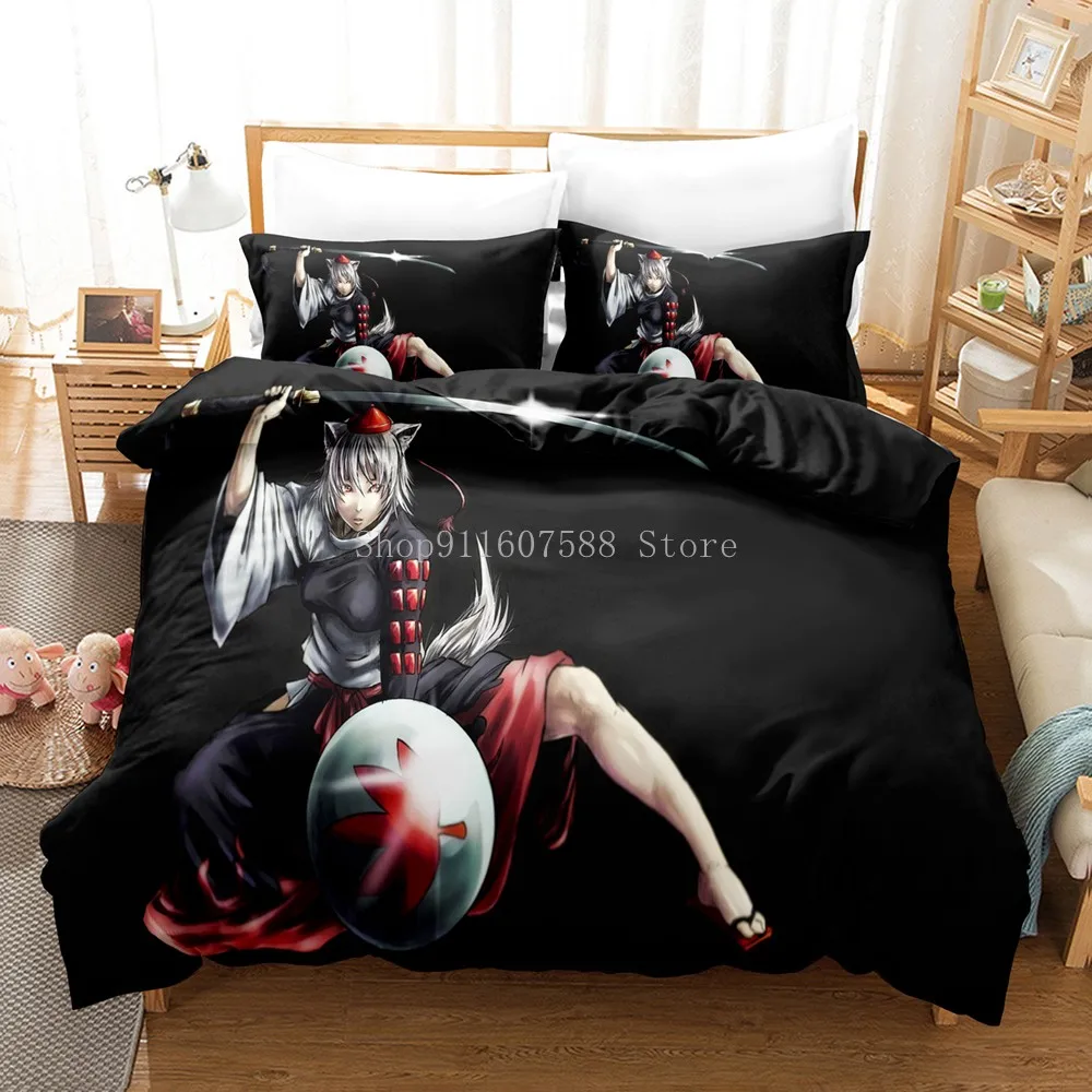 3D Game Monster Thief Hunter Printing Bedding Set Children Cartoon Duvet Cover Set Bed Set Bed Linens Twin Full Queen King Size