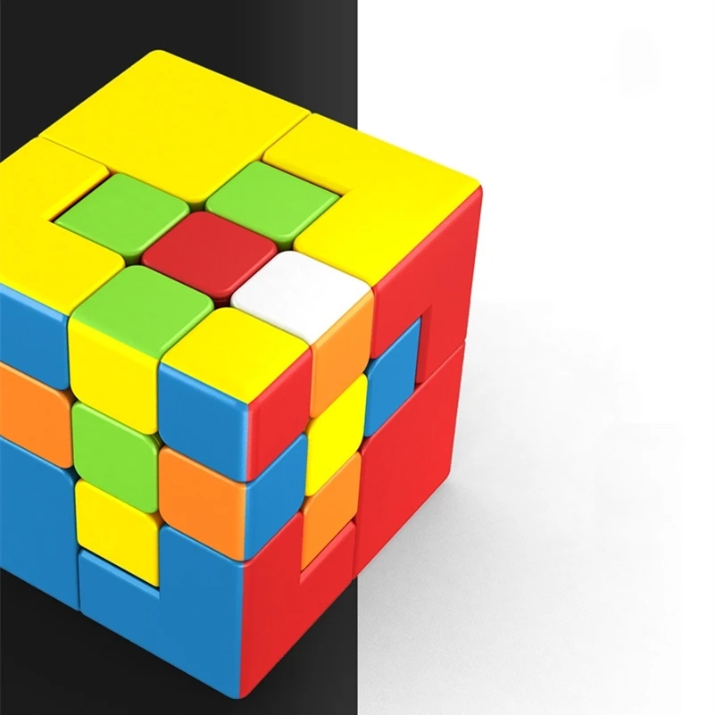 MoYu zauberwürfel Neuheit Binden Puppet cube 3x3x3 Spiel cube Profissional magie cube #1 #2 asymmetrische Puppet Moyu Puzzle Cubes Spielzeug MoYu Novelty Bind puppet cube 3x3x3 Asymmetric Puppet cube