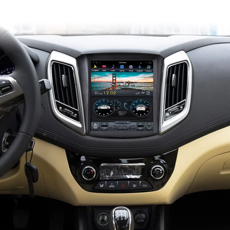 

Вертикальный автомобильный мультимедийный плеер в стиле Tesla Android 9,0 для Changan EADO 2016 + Автомобильный GPS навигатор Аудио стерео радио магнитофон