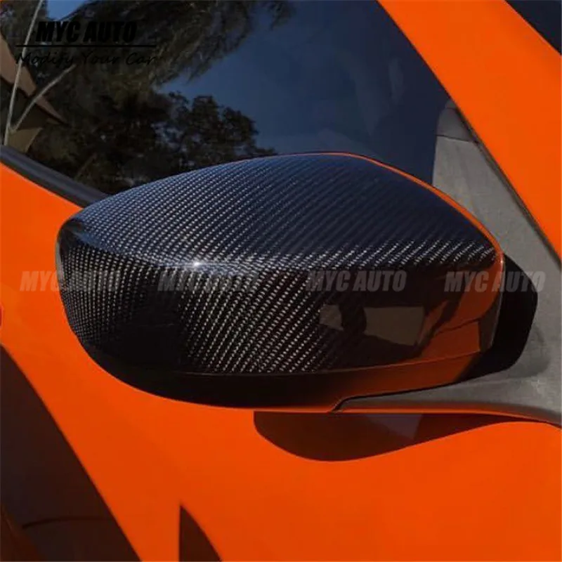 For Infiniti G37 G25 Q40 Q60 08 - 15 Replacement  Real Dry Carbon Fiber Rear View Mirror Cover Full Carbon G37 G25 Mirror