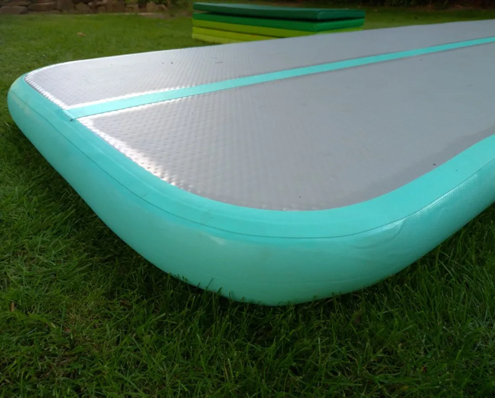 จัดส่งฟรี 5x2 m Inflatable Air Track, เสื่อยิม Tumble Track Inflatable Airtrack สําหรับเด็ก Home Edition