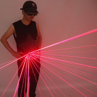 New Design Red Laser Waistband Belt LED Girdle Christmas Halloween Nightclub EDM Festival Performance Laser Props