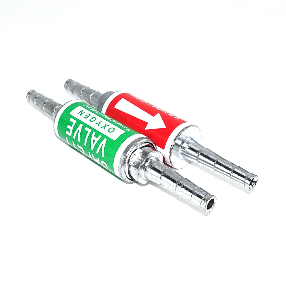 Flashback Arrestor 1 Pair Oxygen Acetylene Propane Safety Valve for 8mm 6mm 0.31\