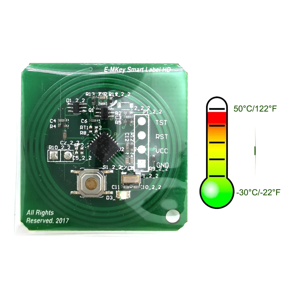 NFC Etichetta di Temperatura Data Logger Catena del Freddo