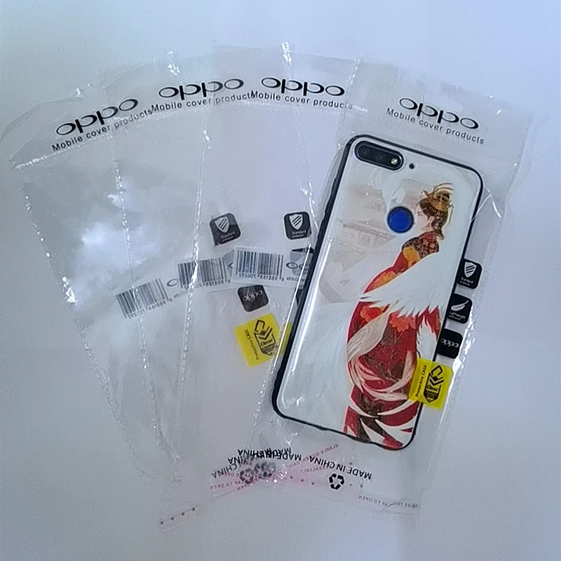 Integrity 300pcs 10*17cm Clear Self Adhesive Sealing OPP Plastic Packaging Bag Resealable poly pack bags with plane hanging hole