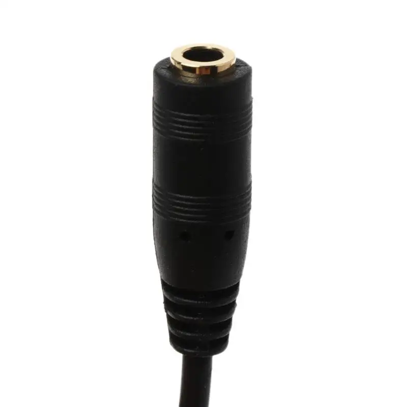 3.5mm Jack AUX Male to Female Adapter Cable Audio Stereo Cord with Volume Control Straight/elbow