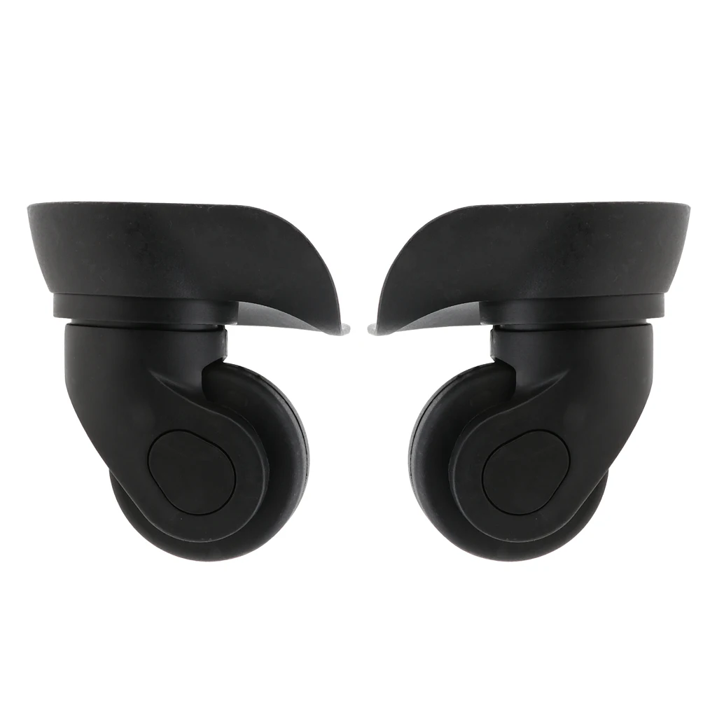 2 Pieces Swivel Suitcase Luggage Mute Casters Replacement Wheels for Trolley