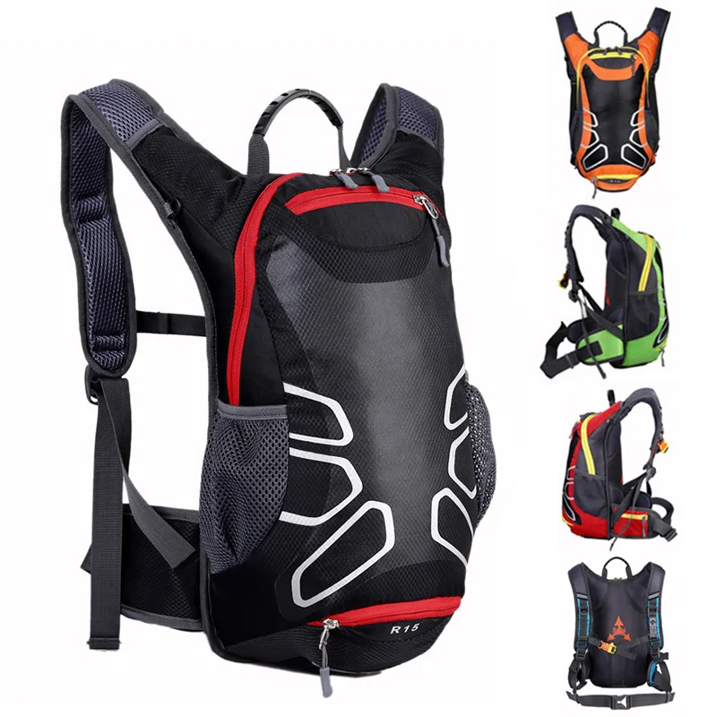 Motorcycle Backpack Waterproof Nylon 15L For suzuki gsf 600 bandit sv 650s dr 350 vstrom dl650 sv1000 gsr 750 gsr600