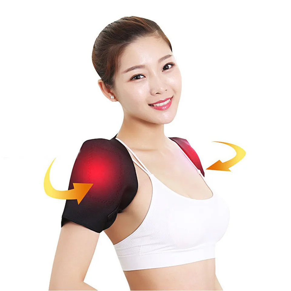 GOBYGO Tourmaline Self-heating Heat Therapy Pad Shoulder Protector Support Body Muscle Pain Relief Health Care Heating Belt