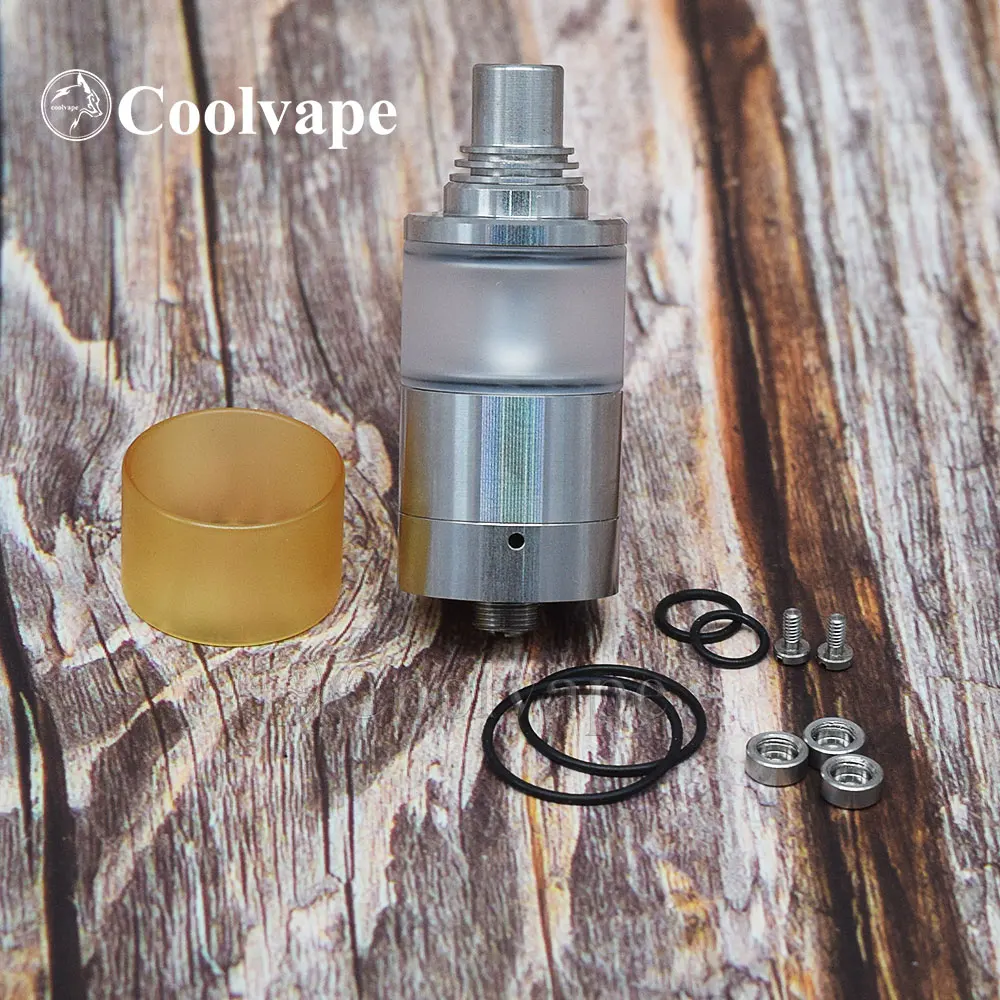 

Атомайзер для электронной сигареты WOLF COOLVAPE sine mtl rta 22 мм, емкость 2 мл, обслуживаемый резервуар 316ss rta для резьбы 510, механический мод vs kylin rta