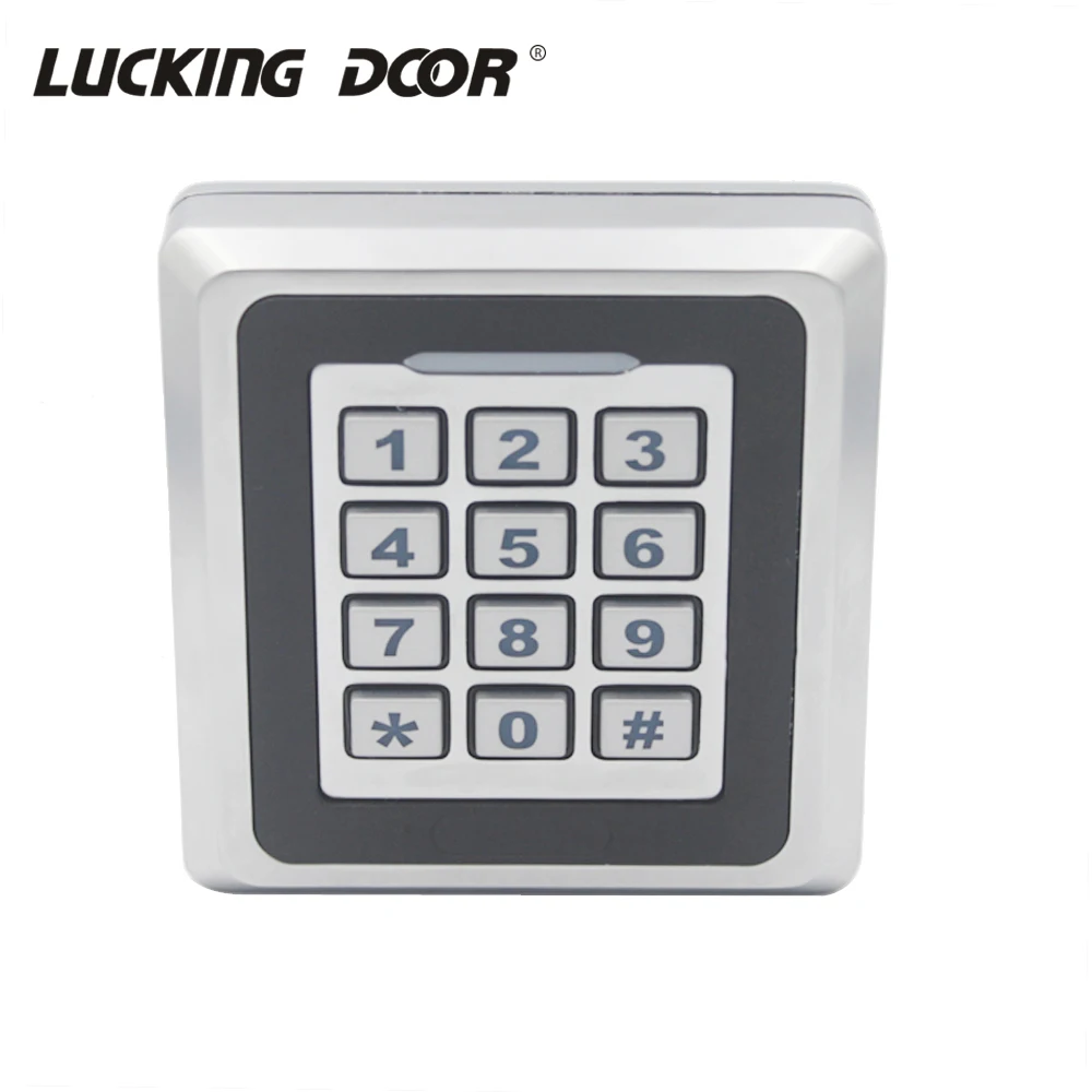 

WaterproofI P68 Metal Case 125KHZ RFID Access Control System Proximity Card Standalone 8000 Users Door Access Control keypad