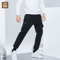 Youpin SUPIELD Pants Aerogel Cold Resistance Hydrophobic Cargo Pants Men Women Solid Black Trouser Winter Warm Trousers Unisex