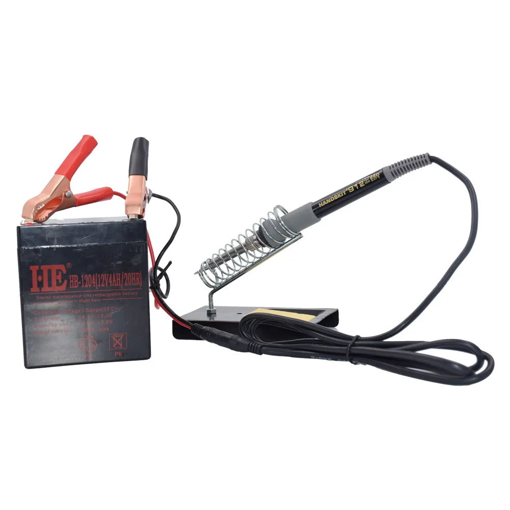 35W Car Electric Soldering Iron Internal Ceramic Heating 12-24V Safety Low Voltage Portable Electronic Repair Welding Tools