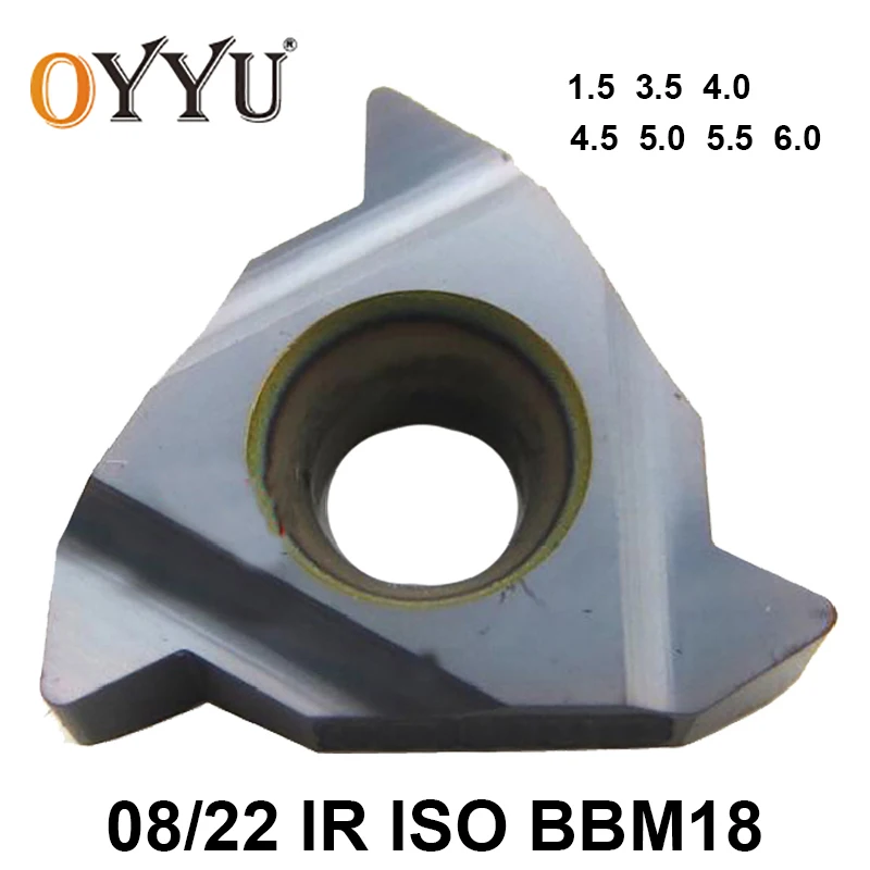 

OYYU 08IR 22IR 1.0ISO 3.5ISO 4.0ISO 4.5ISO 5.0ISO 5.5ISO 6.0ISO BBM18 08 22 IR 1.0 3.5 4.0 4.5 5.0 5.5 6.0 ISO Lathe Cutter CNC