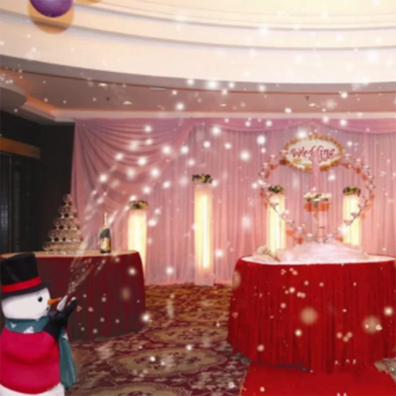 Playground Christmas Snow Machine Wedding Wedding Simulation Snowing Stage Performance Snow Machine