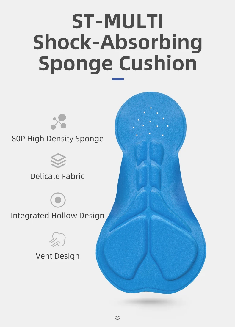 Rockbros夏のサイクリングショーツ男性よだれかけ抗スリップgel