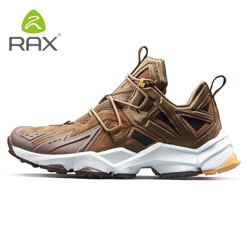 Rax Men Hiking Shoes Waterproof Outdoor Sneakers for Men Lightweight Outdoor Jogging Shoes Mountain Shoes for Men Trekking Shoes