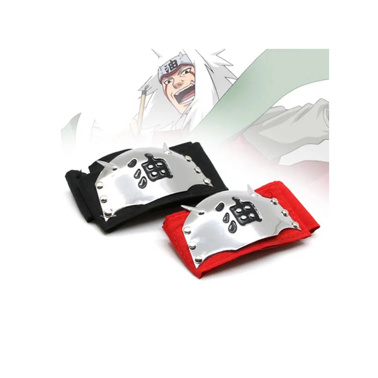 Hot Anime Accessory Jiraiya Cosplay Headband Accessory Red Tenia Halloween Costume Accessory Best Gift