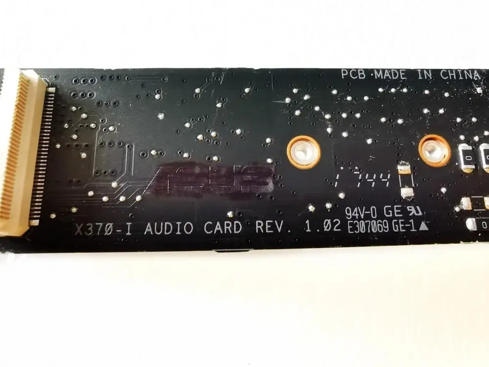 Original for ASUS X370-I  Audio board X370-I   AUDIO  CARD  REV 1.02 tested good free shipping