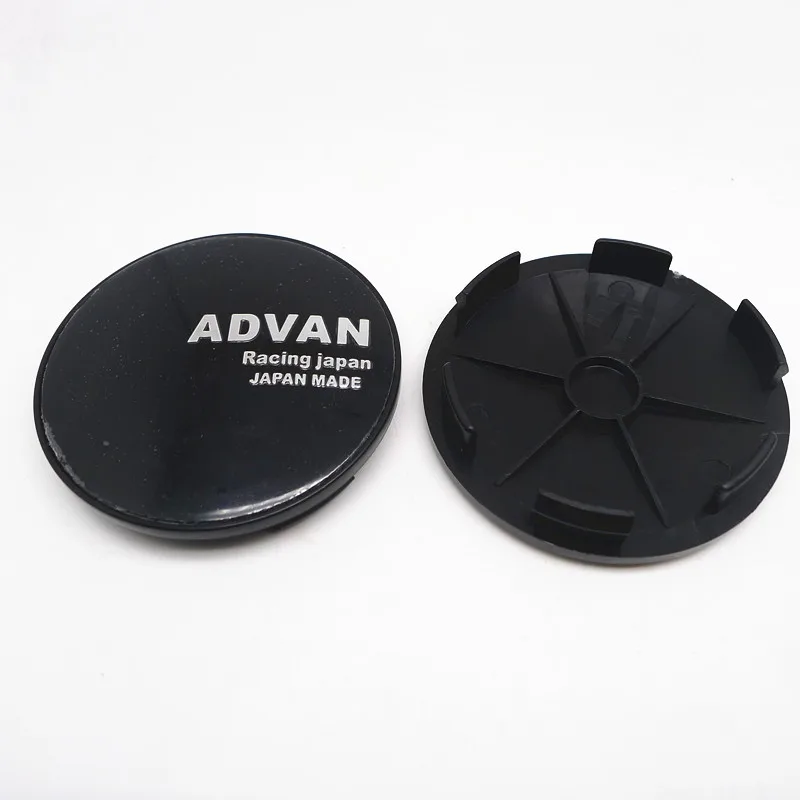 4pcs 68mm 62mm ADVAN Racing Wheel Center Caps SUV Rims Replace Dust-proof Hub Cover Hubcaps Car Styling Accessories