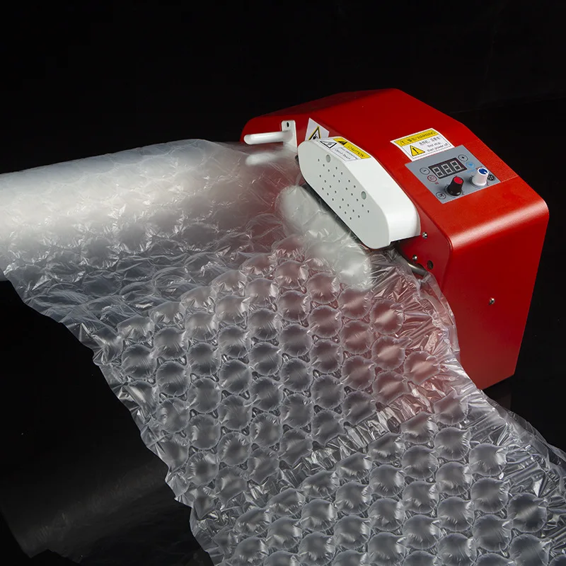 Inflador de bolsas rellenas, máquina de amortiguación de aire, procesador de alimentos, bomba de aire, película de calabaza, embalaje totalmente automático