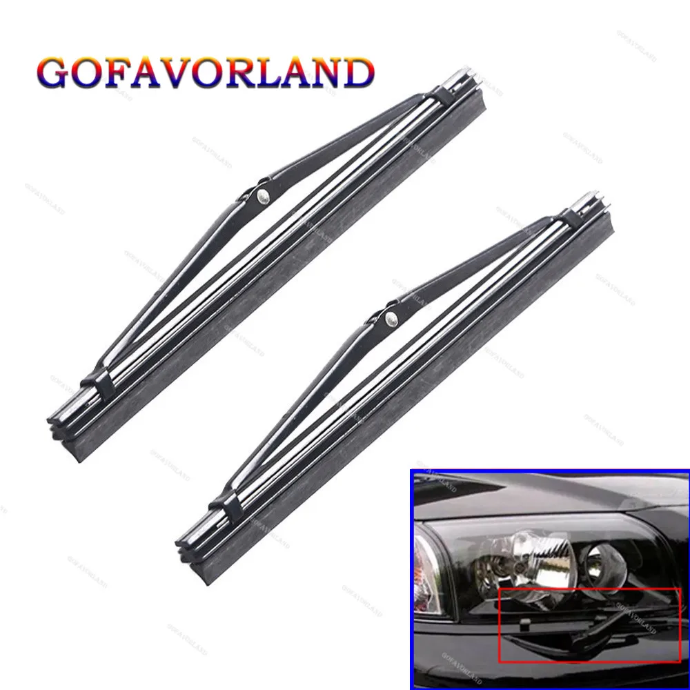 

274431 2Pcs Front Left Right Headlamp Headlight Wiper Blade For Volvo S80 1999-2006 S90 V90 1997-1998 960 1995-1997 940 1991-98