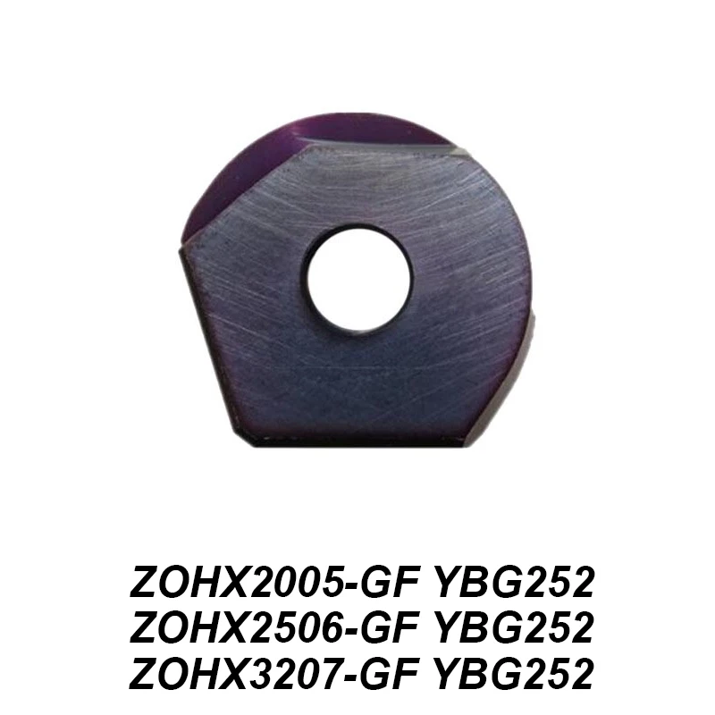 100% Original ZOHX 2005 2506 3207 ZOHX2005-GF ZOHX2506-GF ZOHX3207-GF YBG252 Lathe Cutter CNC Milling Cutters Carbide Insert