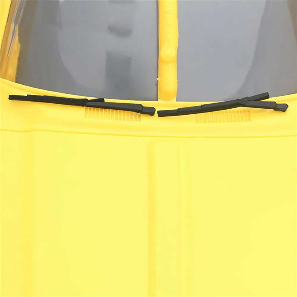 1pair Rubber Wipers for 1/10 Tamiya TF2 Hilux RC Crawler Car Accessories Parts