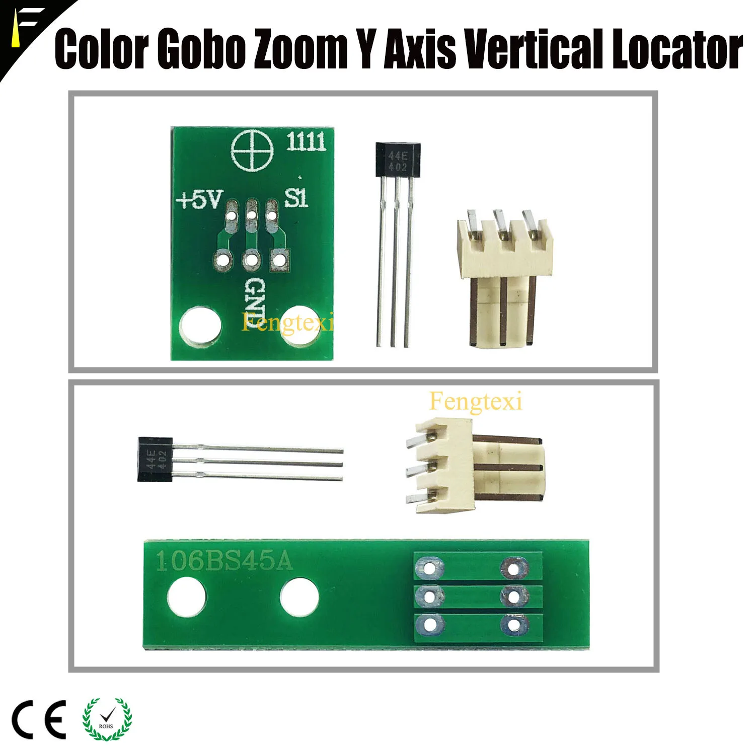 Piezas de montaje de luz móvil de haz de escenario 7R 230w 5R 200w, accesorio, interruptor de Tablero Principal, tubo de fusible de potencia, rueda