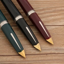 Brand HERO 240 Stainless Steel Fountain Pen Retro Aircraft Duckbill NibSchool Student Office Stationery Gifts Ink Pens