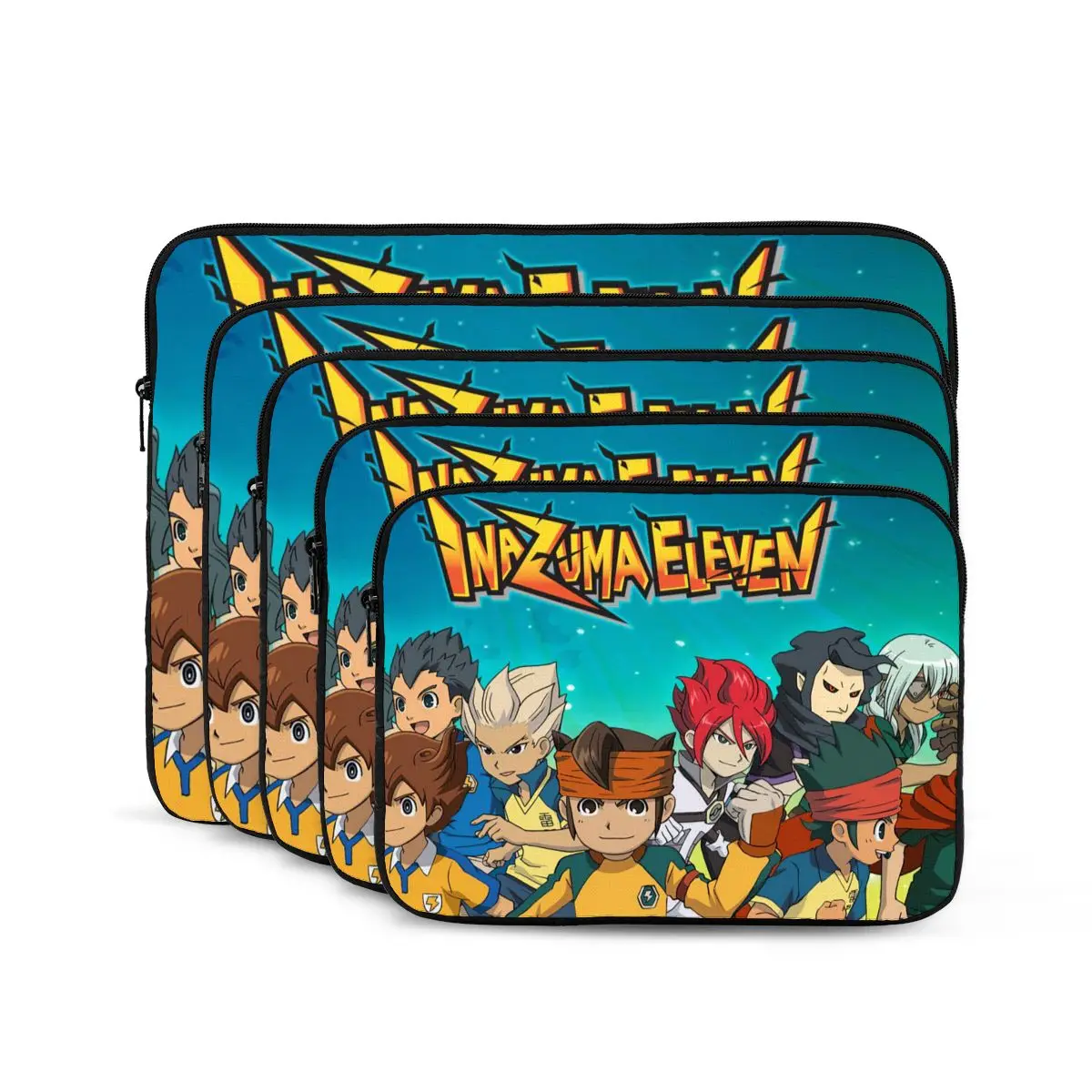 Inazuma Eleven Computer ipad Laptop Cover Case Laptop Sleeve Bag Portable Cover Fundas Pouch