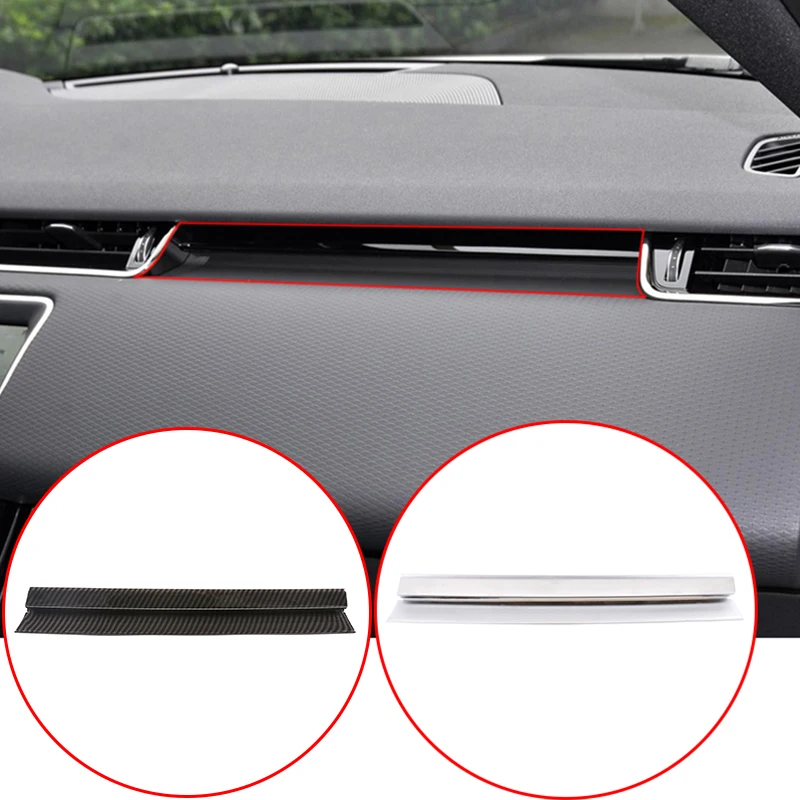 

1 Pcs ABS Chrome For Range Rover Evoque 2019 2020 Dashboard Instrument Decorative Panel Trim Accessories