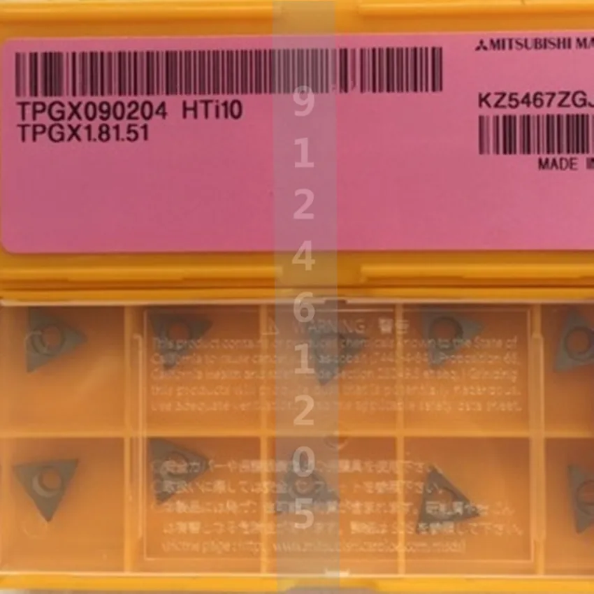 TPGX090202 HTi10/TPGX090204 HTi10/TPGX090208 HTi10 TPGX090202 TPGX090204 TPGX090208 CNC carbide inserts turning insert 10PCS/BOX