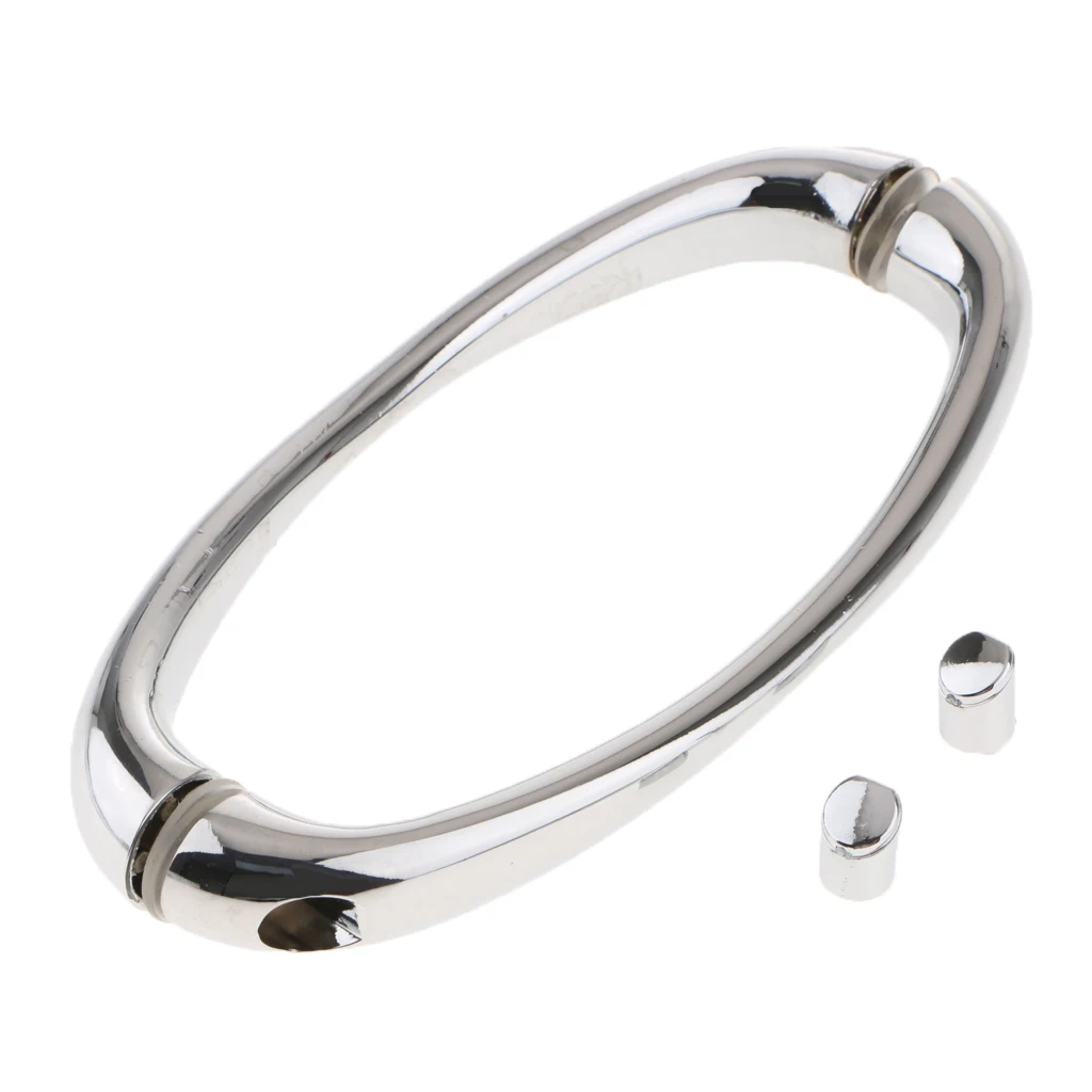 Zinc Alloy Glass Door Pull Handle For Shower Room Bathroom Accessory 145mm