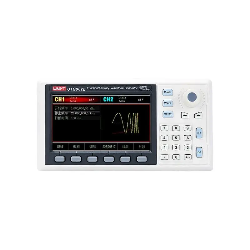 UNI-T UTG932E UTG962E Function/Arbitrary Waveform Signal Generator DDS Support Frequency Sweep Output Gerador De Audio