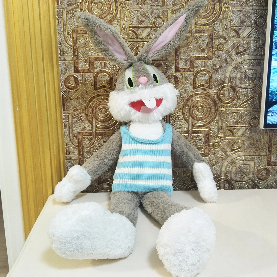 

New Children Stuffed Plush Toy Birthday Gift Bunny Rabbit With Sweater