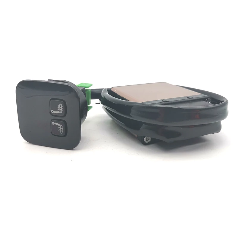 digital 5 gear display Seat Heater Switch 2 Seats 12V for driver and passenger seat covers auto heated set