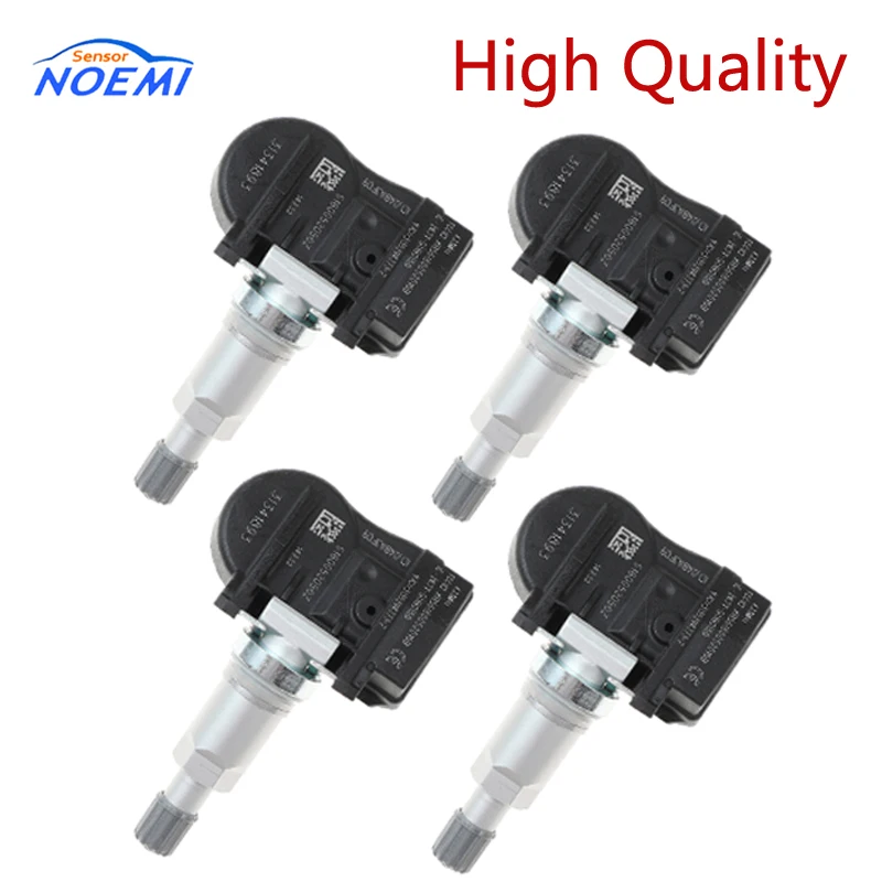 

YAOPEI 4Pcs 31341893 31341171 TPMS Tire Pressure Sensor For Volvo C30 C70 S40 S60 S70 S80 V40 V50 V60 V70 433MHz New 313418930