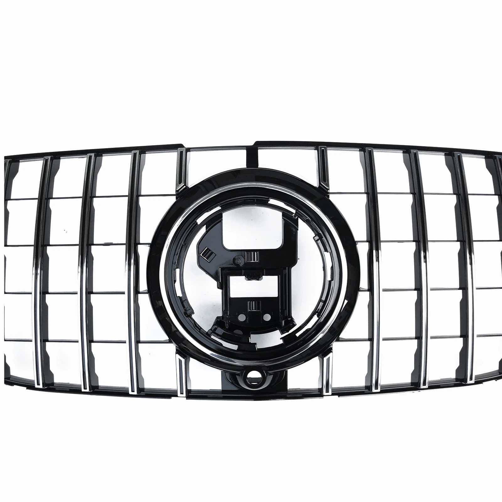 

Front Grille Racing Grill For Mercedes Benz X167 GLS Class 2020-2023 GLS400 GLS450 GLS580 GT Style Upper Grills Hood Mesh Grid