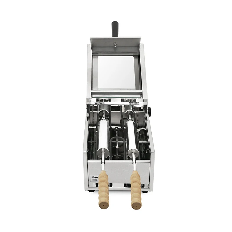 NP-24 آلة حلقة الخبز التجارية الكهربائية الدورية الفولاذ المقاوم للصدأ فرن الوجبات الخفيفة صنع خاص وجبة خفيفة حلقات الخبز 1.5KW #4