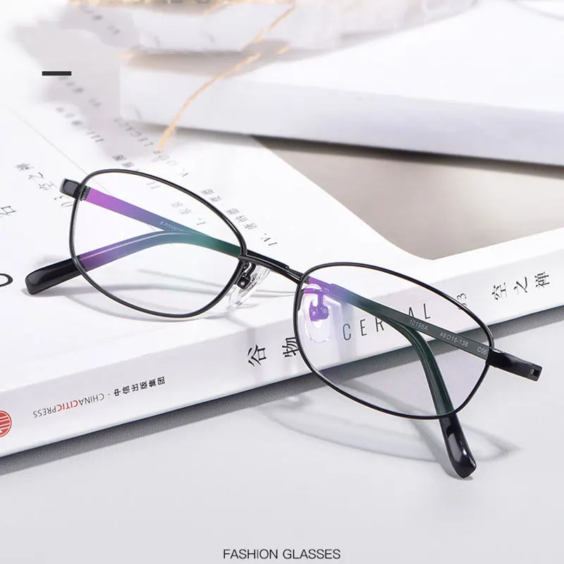 Glasses For Man and Woman Full Rim Titanium Frame Eyewears Round Shape Frame Optical Spectacles