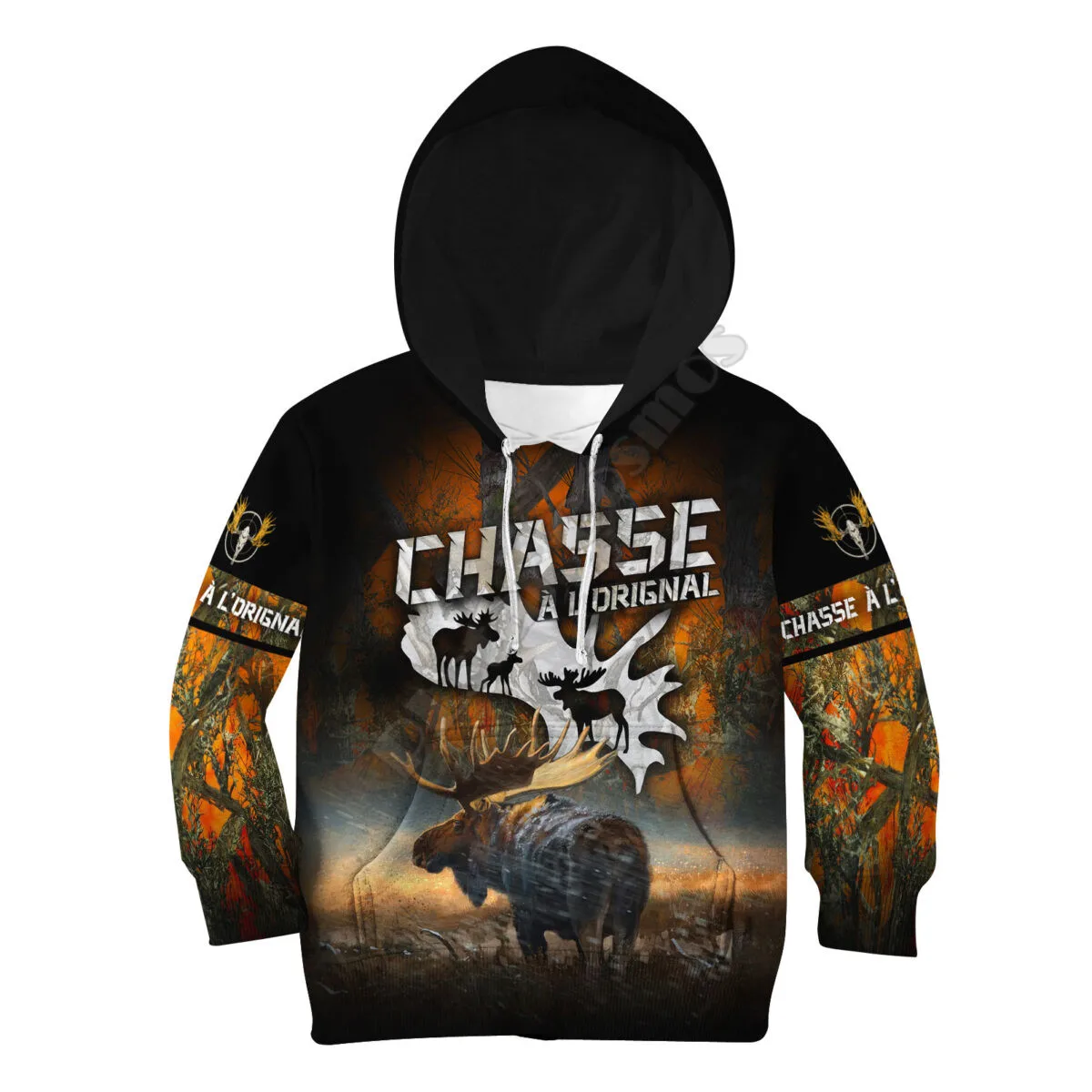 

Love Moose Hunting 3d all over printed Hoodies Children zipper Pullover Sweatshirt Tracksuit/hoodies/family t shirt 01