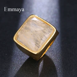 Emmaya For Women And Ladirs Classical Hot Sale Square Shape Elegant Ring Multi-choice In Wedding Party Fashion Trend