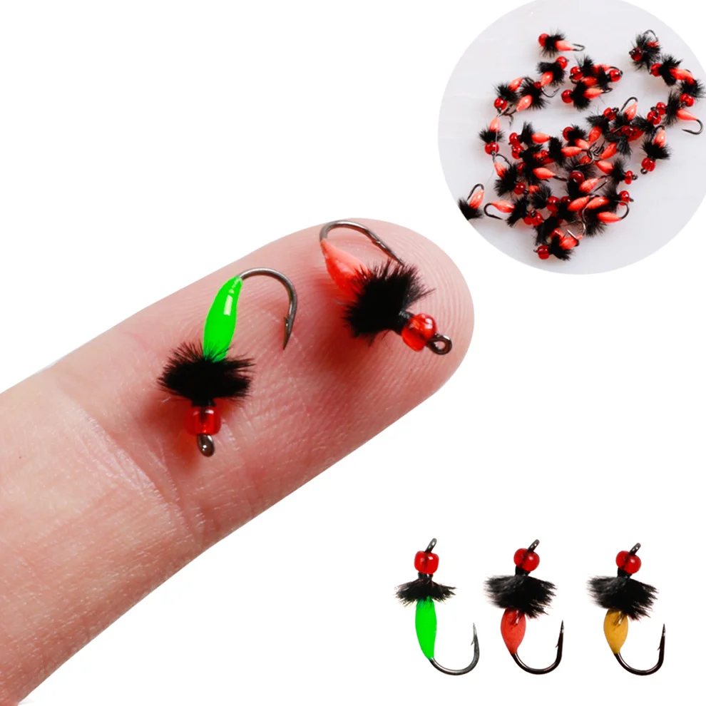 

5pc Insects Flies Fly Fishing Lures Topwater Bait Dry Trout Artificial Crank Hook Lure Bionic Bee Floating Accessories Goods